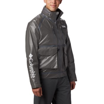 Columbia Muške Jakne - PFG Flycaster OutDry Ex Wading Sive | KRJU-52091